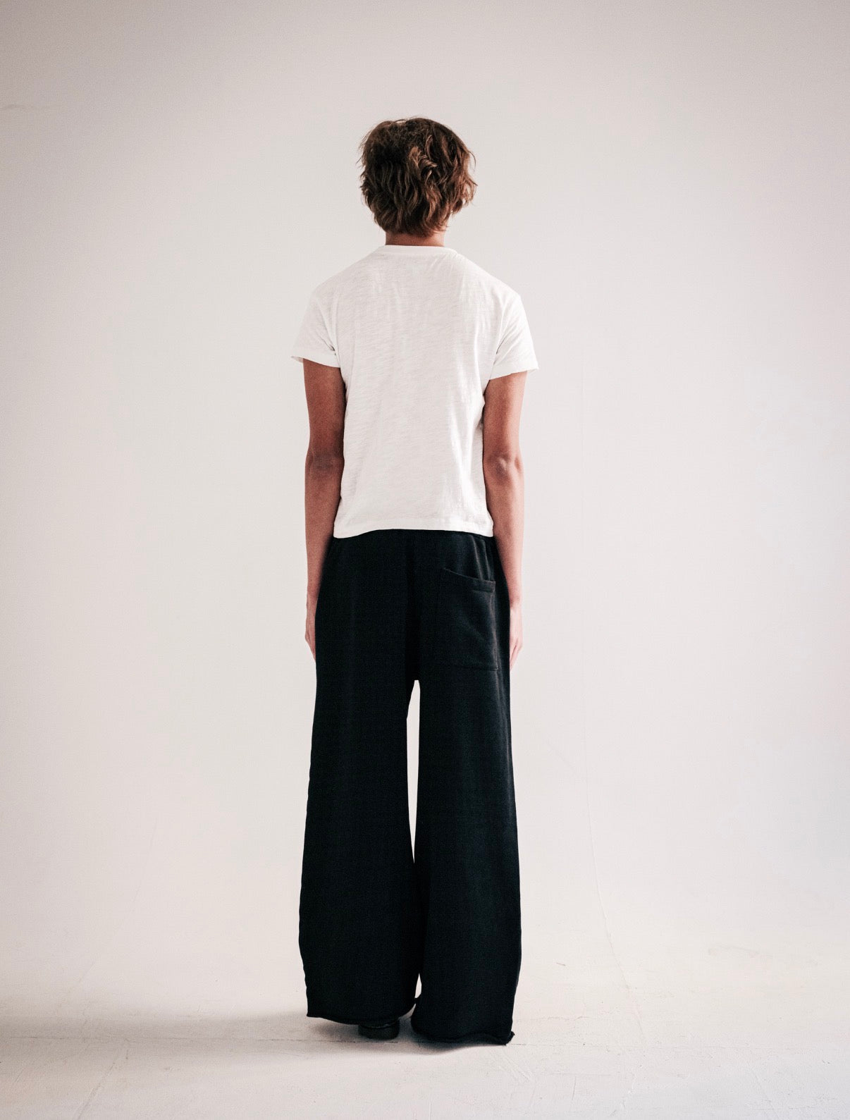 Black Wide Leg Sweatpants