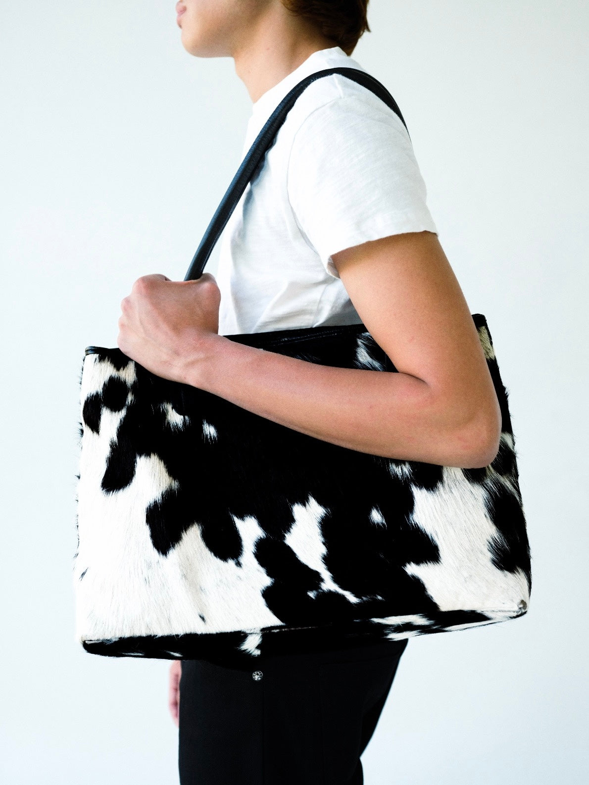 Authentic Cowhide Tote Bag