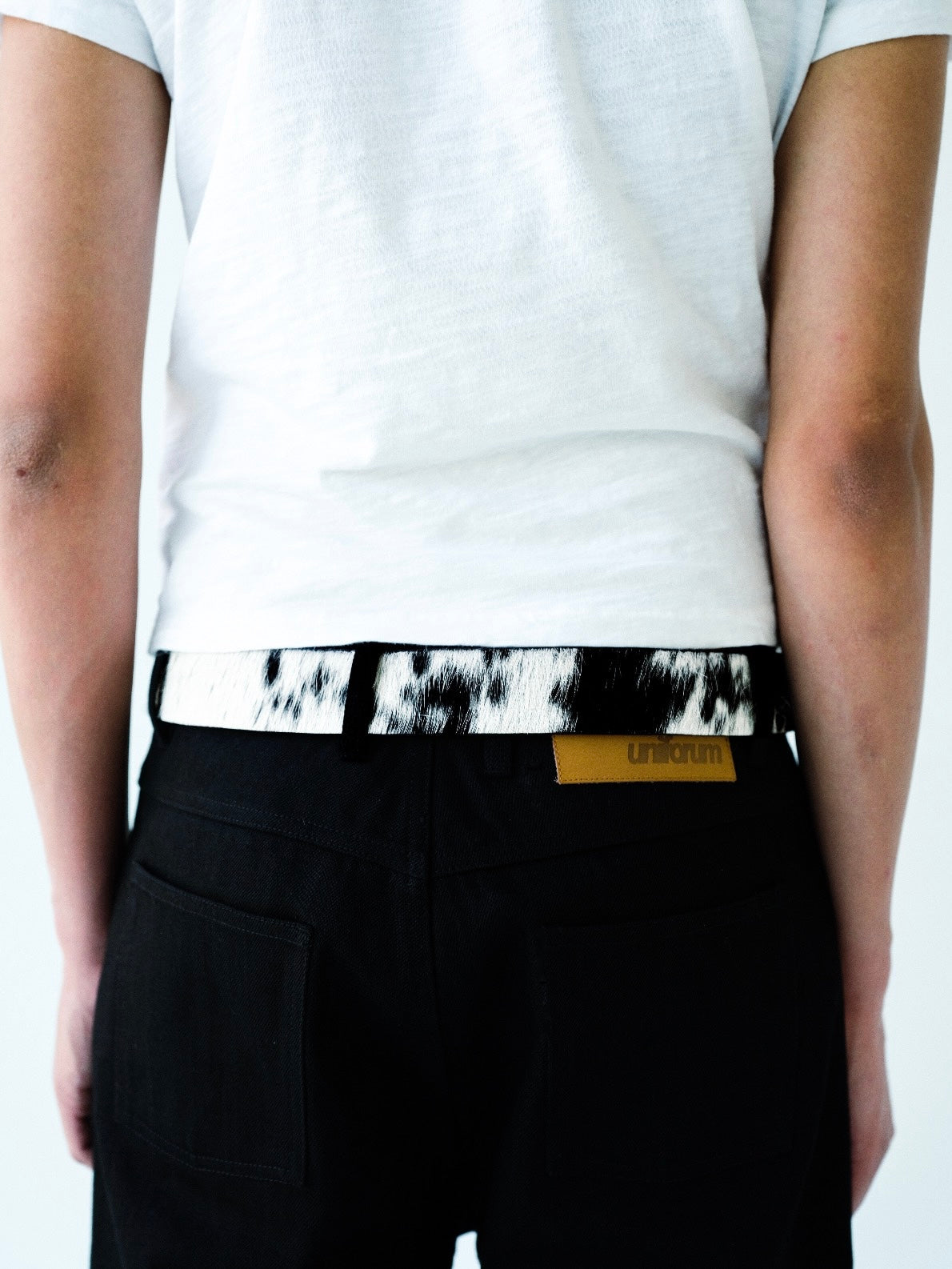 Authentic Cowhide Belt