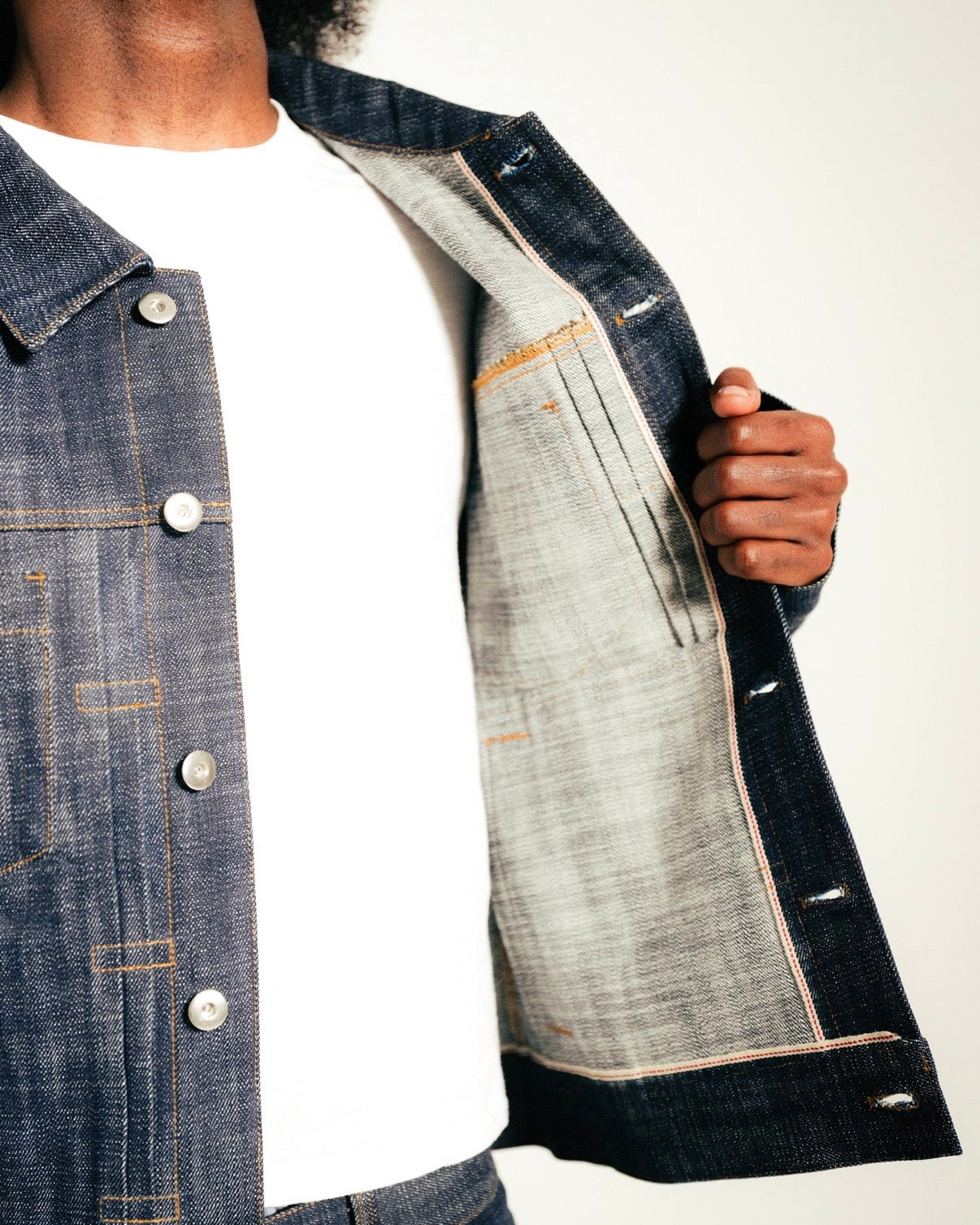 Slub Indigo Raw Selvedge Type II Denim Jacket