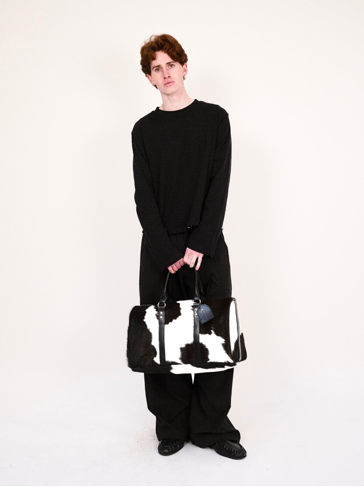 Authentic Cowhide Duffel Bag