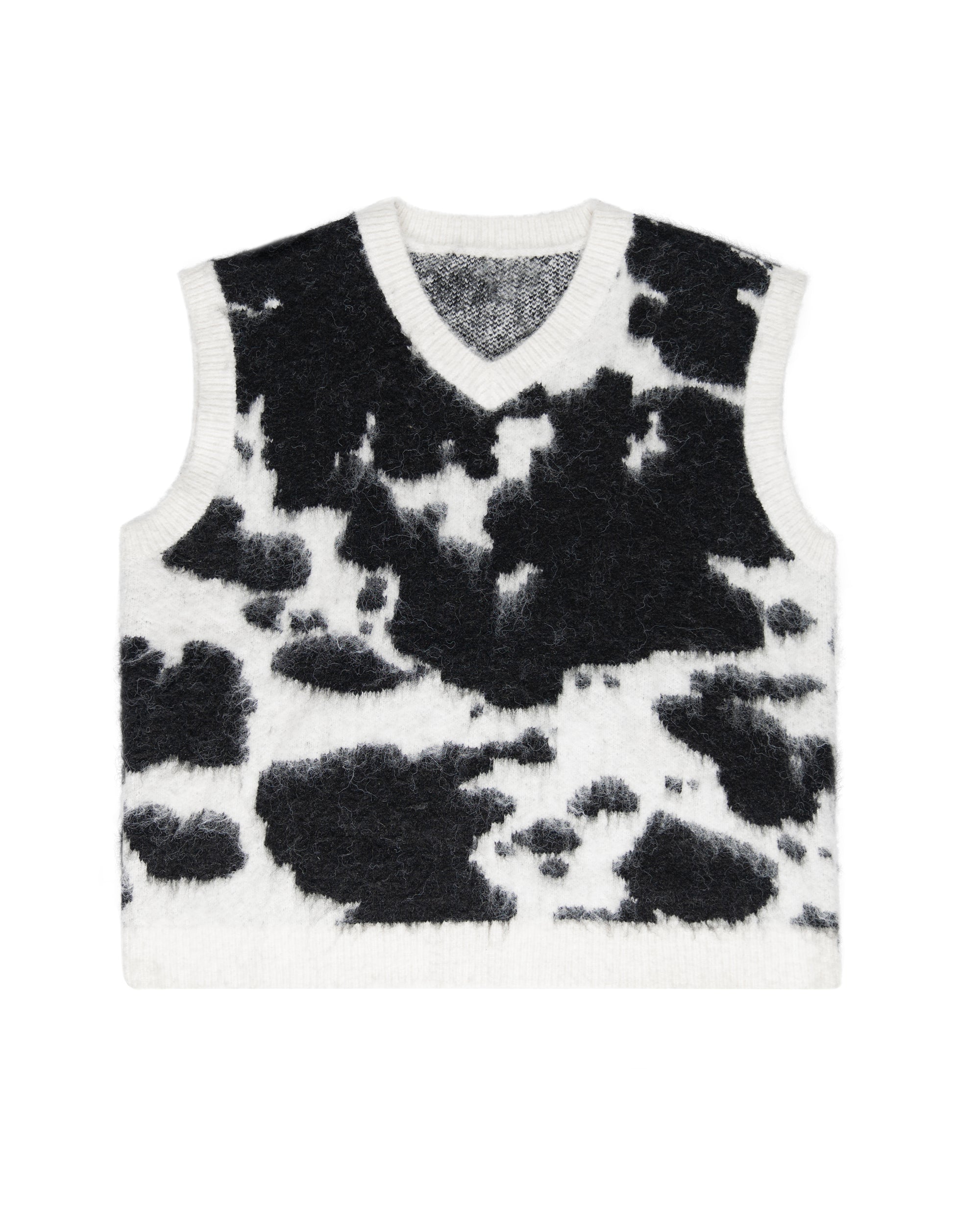 Cowhide Mohair Vest