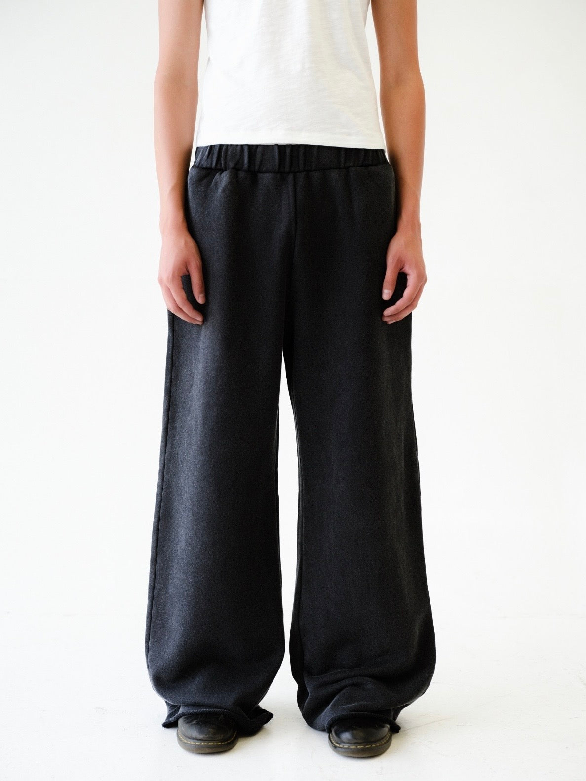 Black Wide Leg Sweatpants