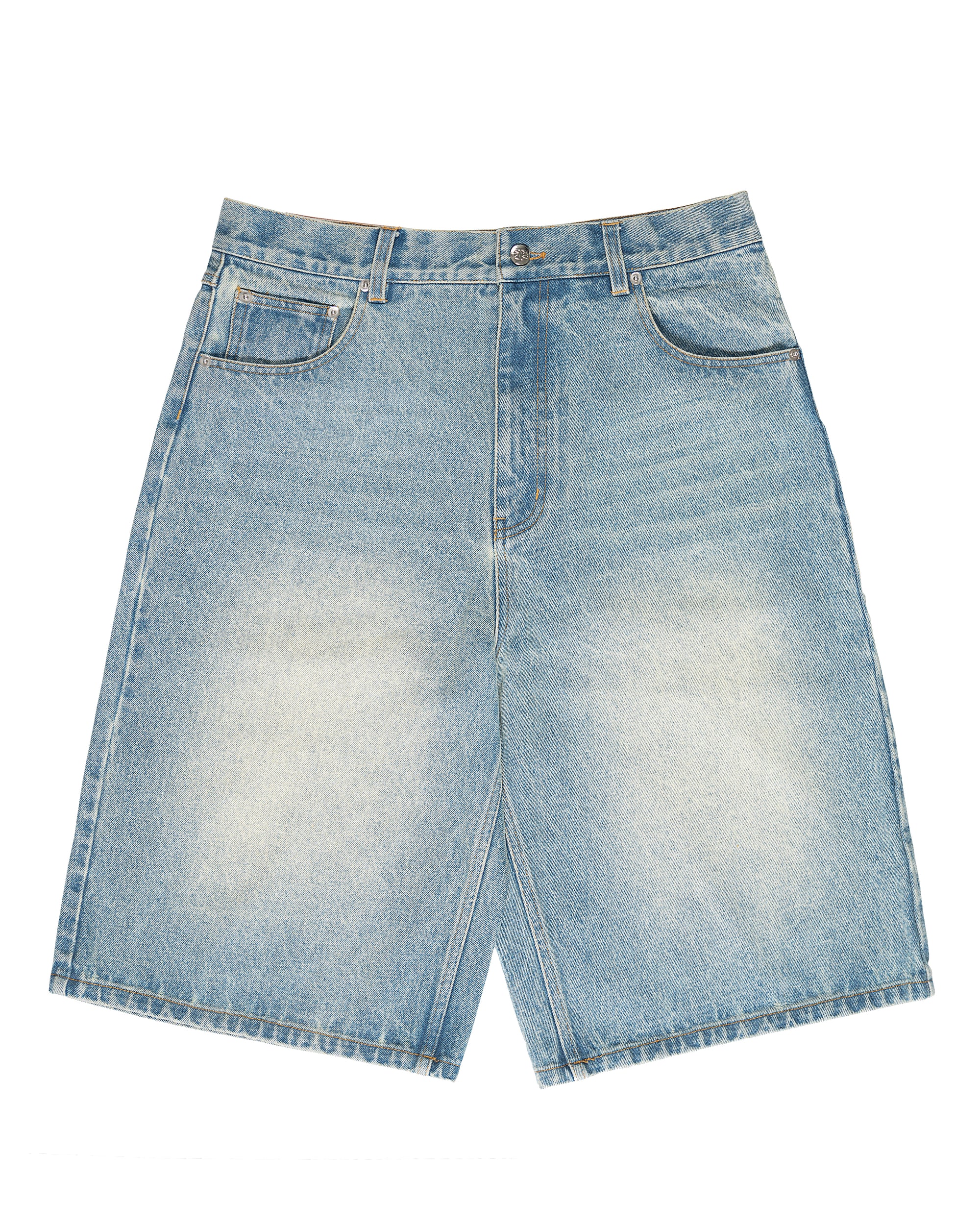 Light Wash Baggy Jorts