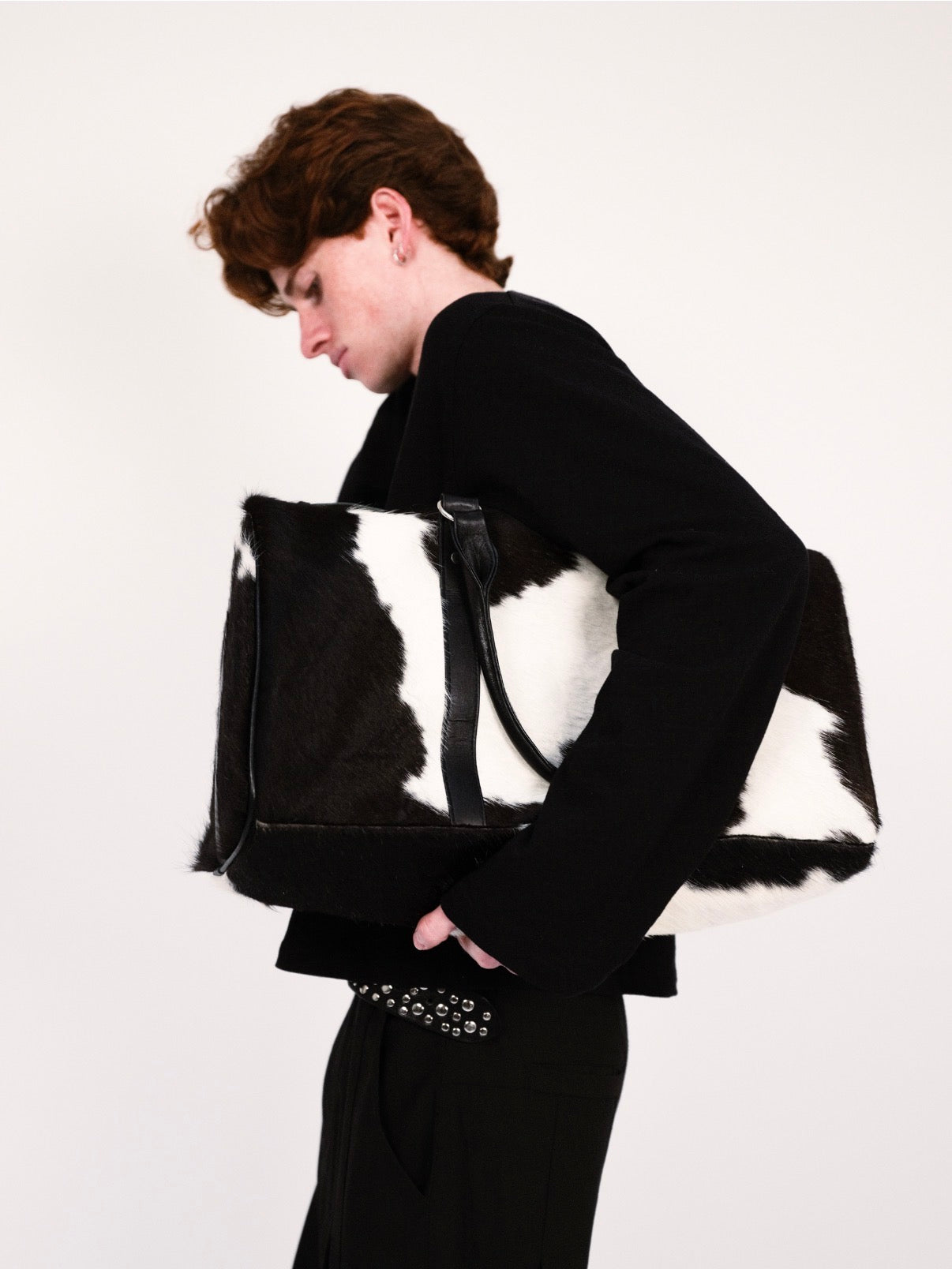 Authentic Cowhide Duffel Bag