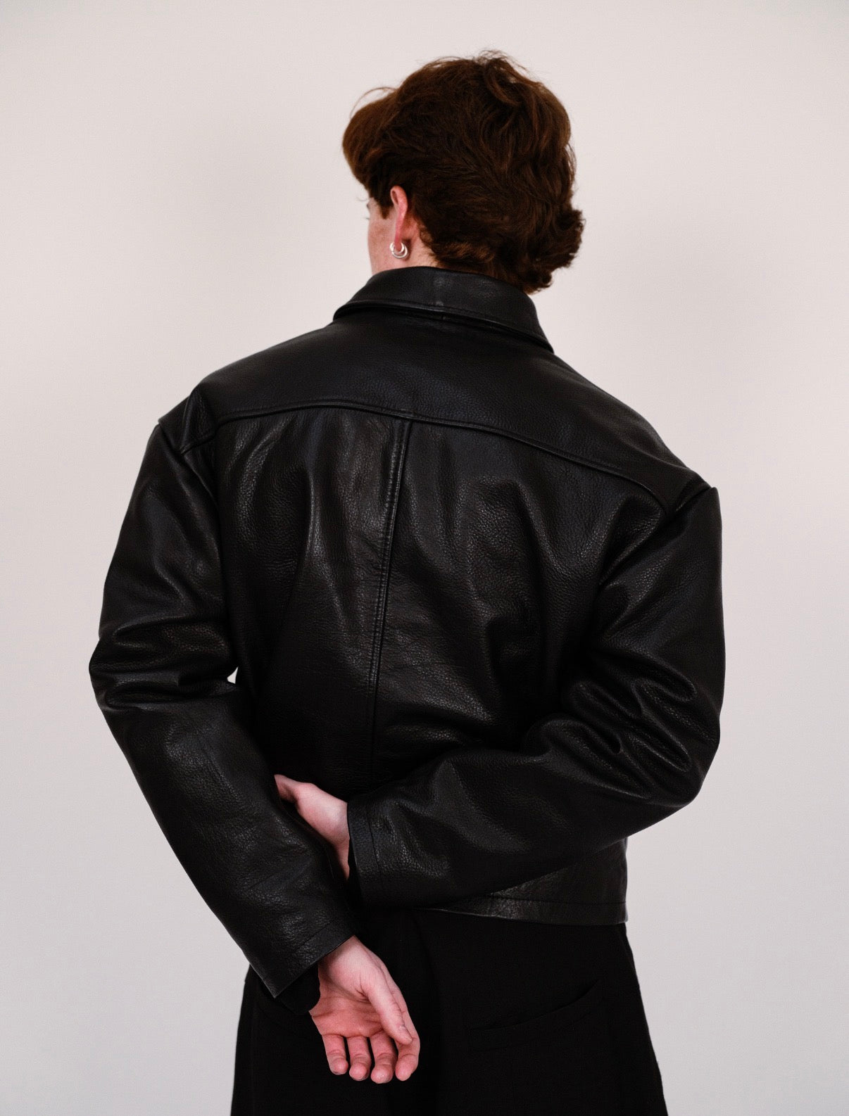 Fireman Clasp Authentic Leather Jacket