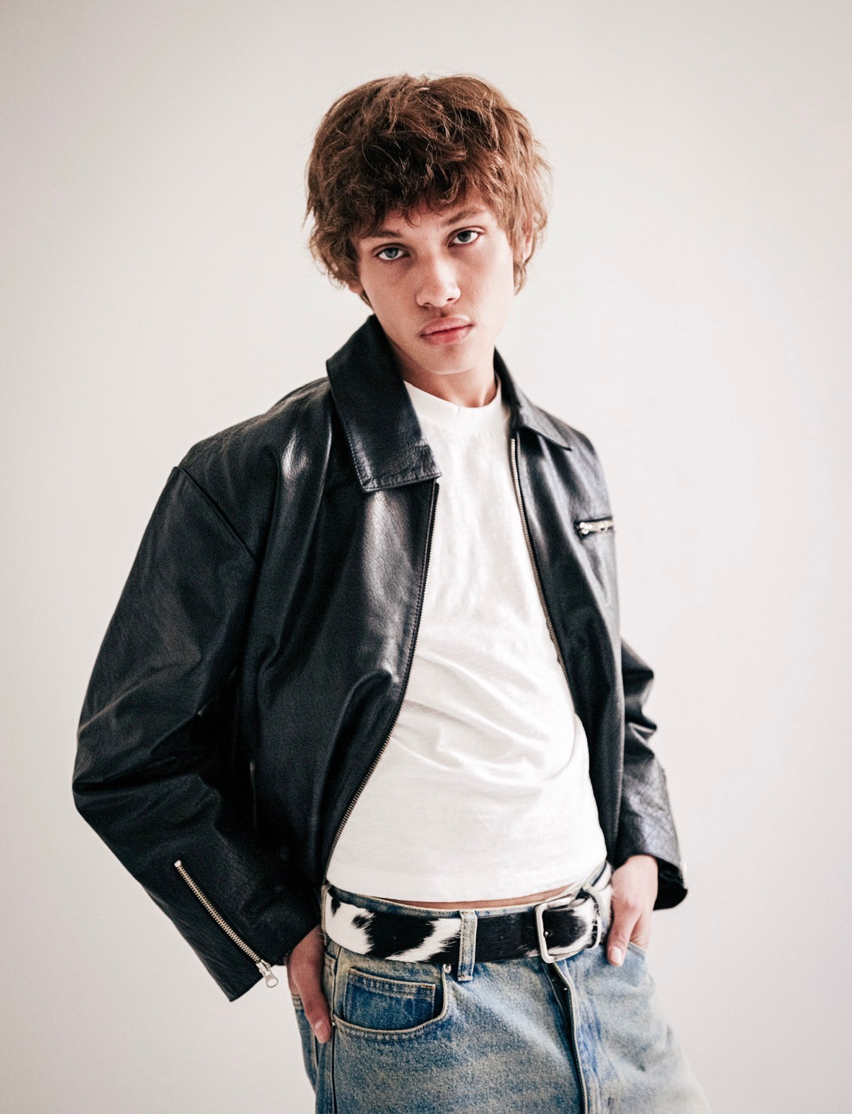 Black Buffalo Leather Jacket