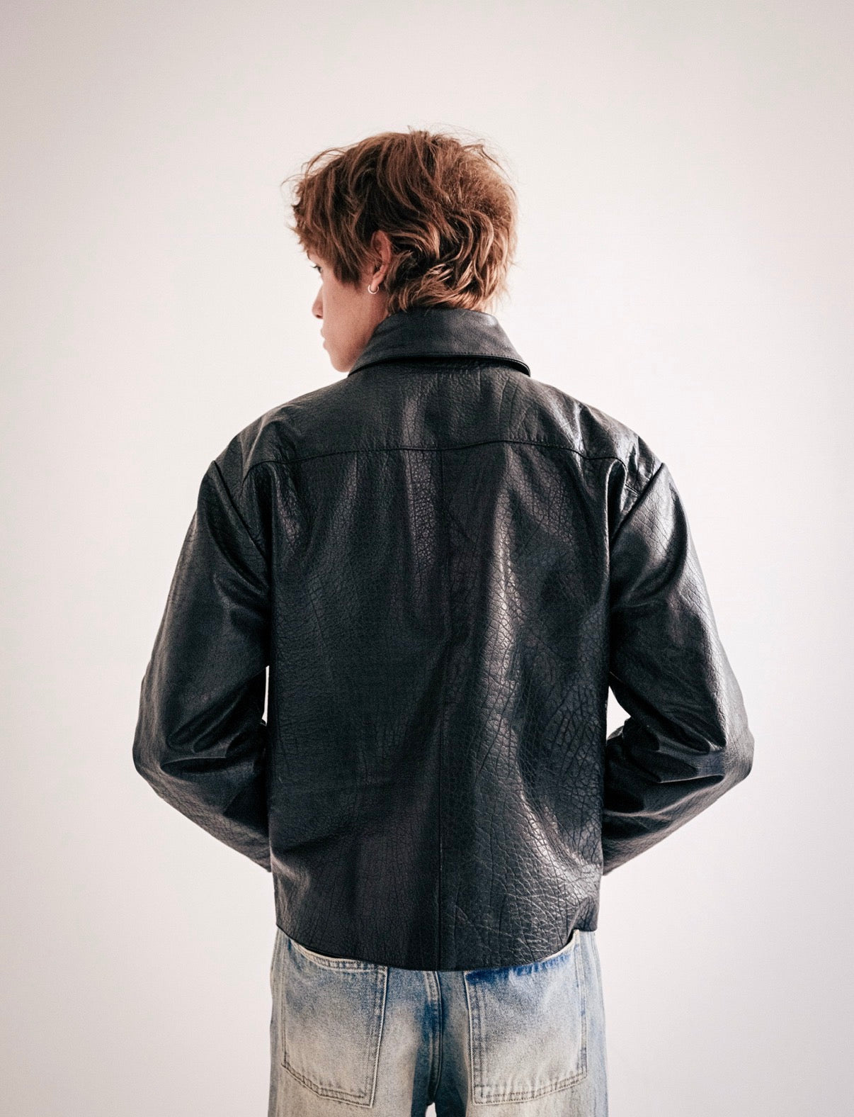 Black Buffalo Leather Jacket