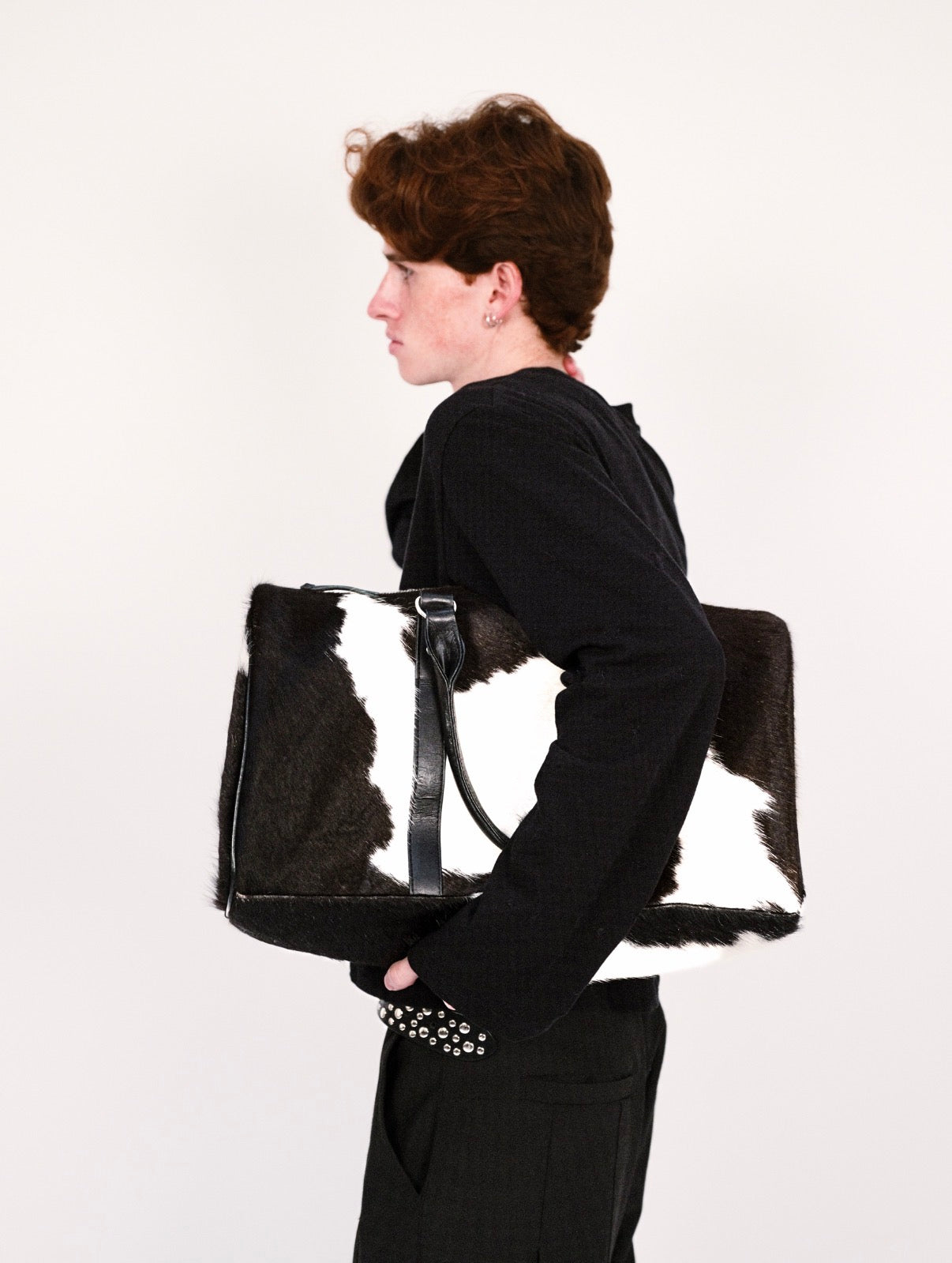 Authentic Cowhide Duffel Bag