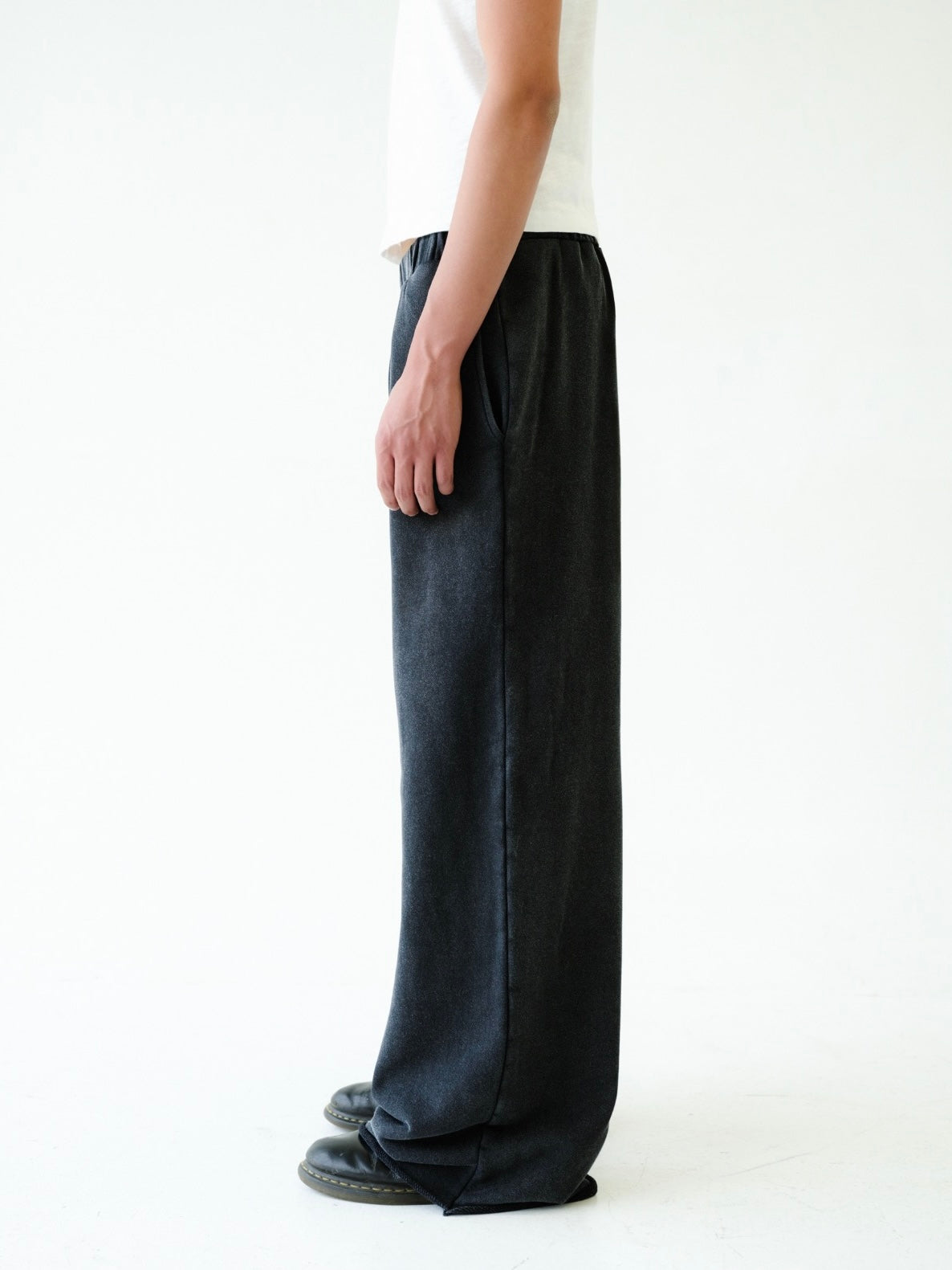 Black Wide Leg Sweatpants