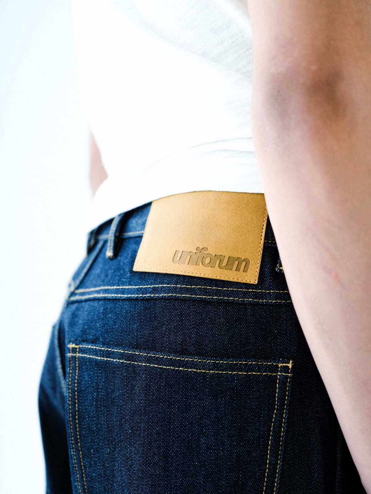 Indigo Raw Selvedge Wide Leg Denim