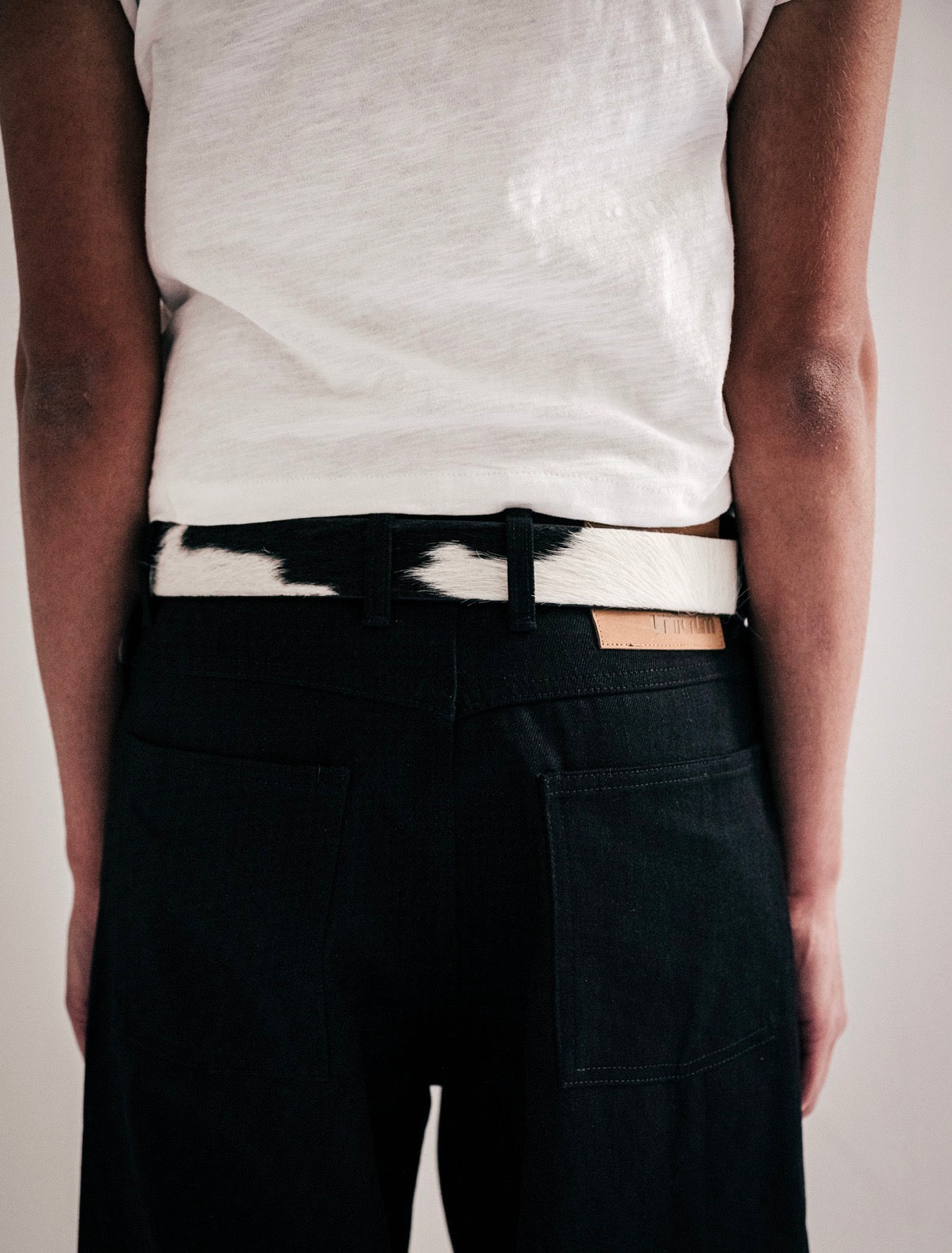Authentic Cowhide Belt