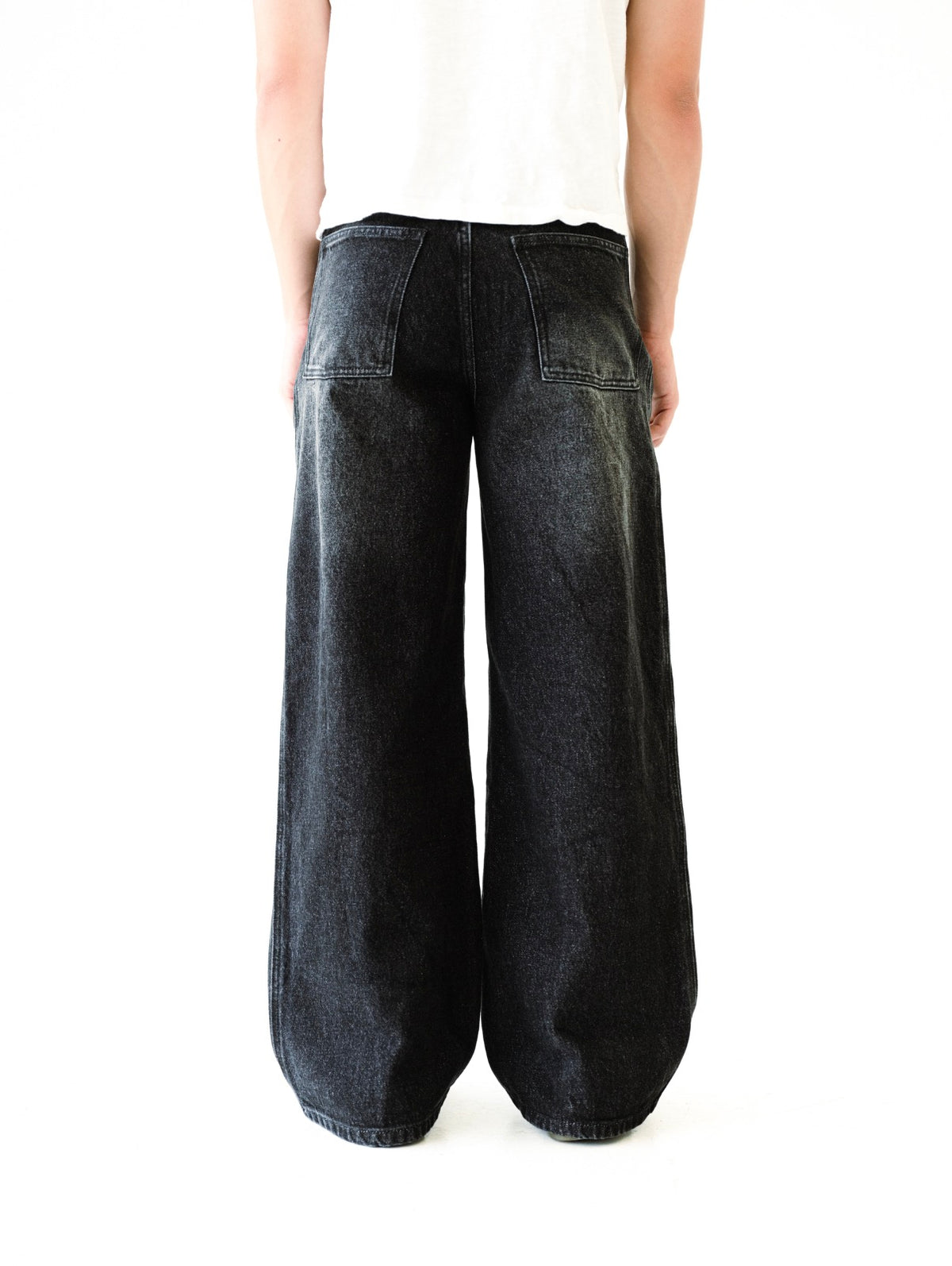 Dark Wash Wide Leg Denim