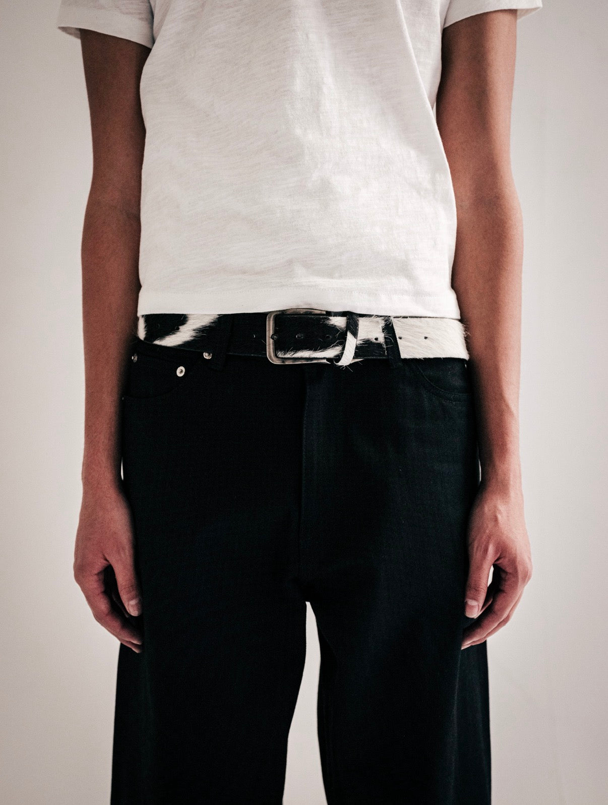 Authentic Cowhide Belt