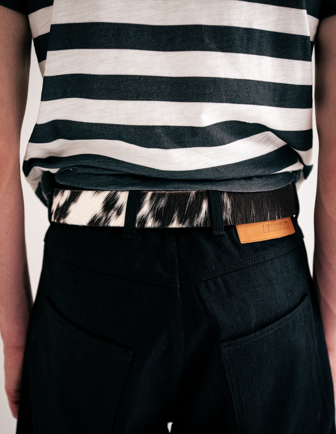 Authentic Cowhide Belt