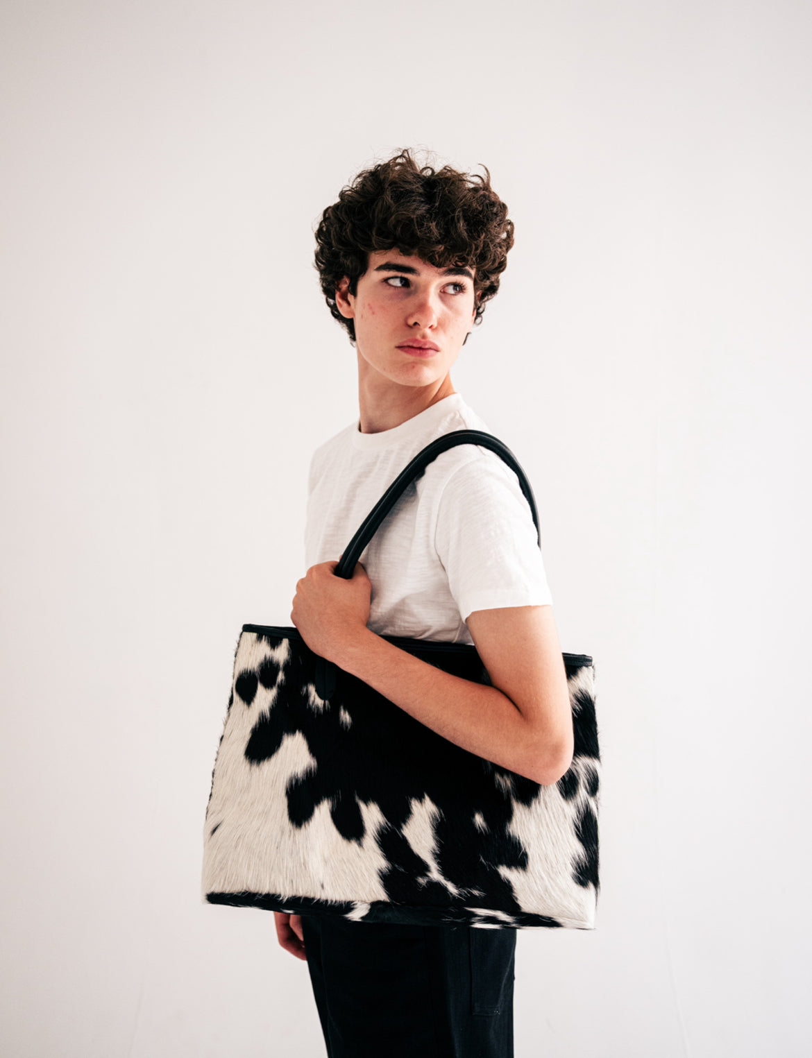 Authentic Cowhide Tote Bag