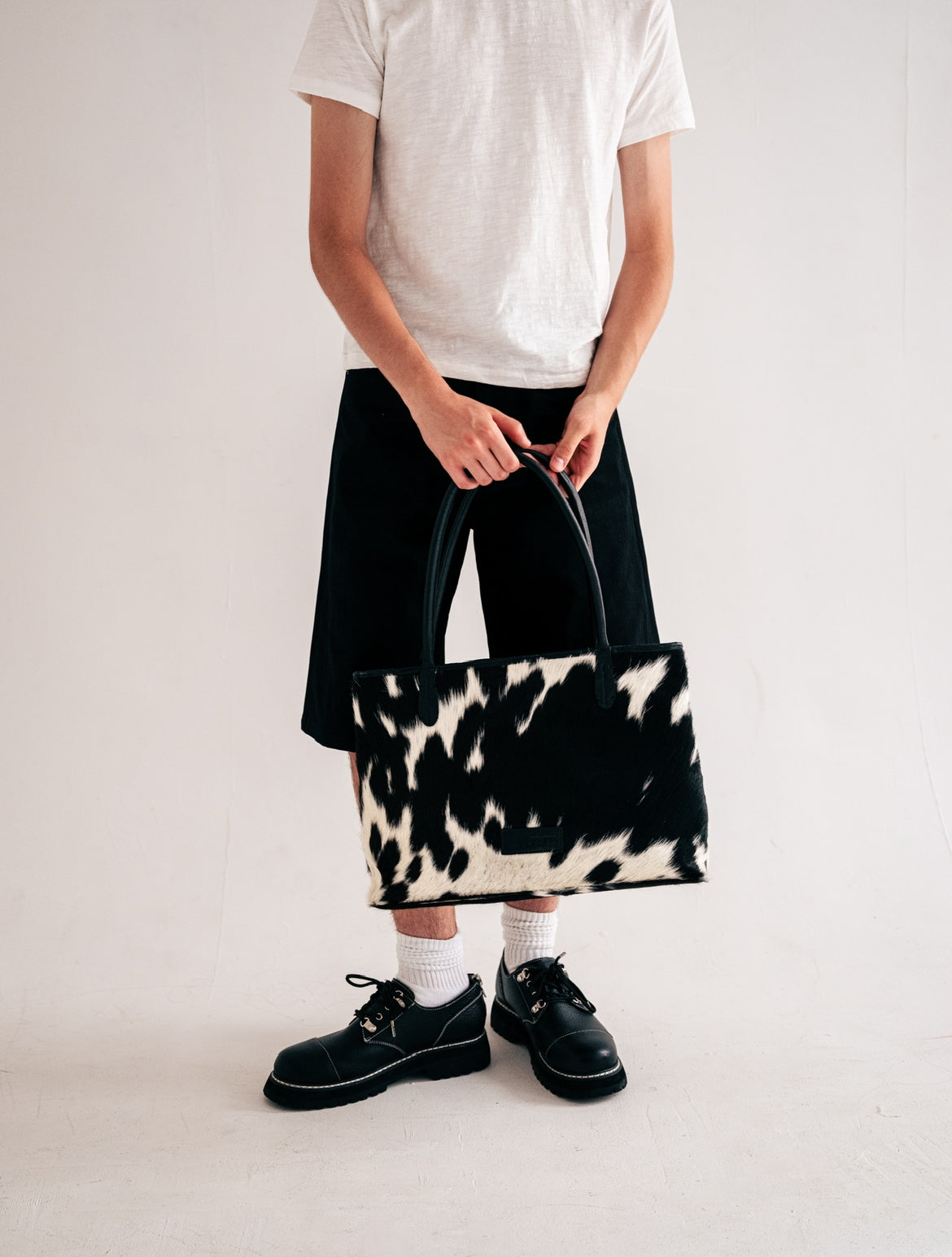 Authentic Cowhide Tote Bag