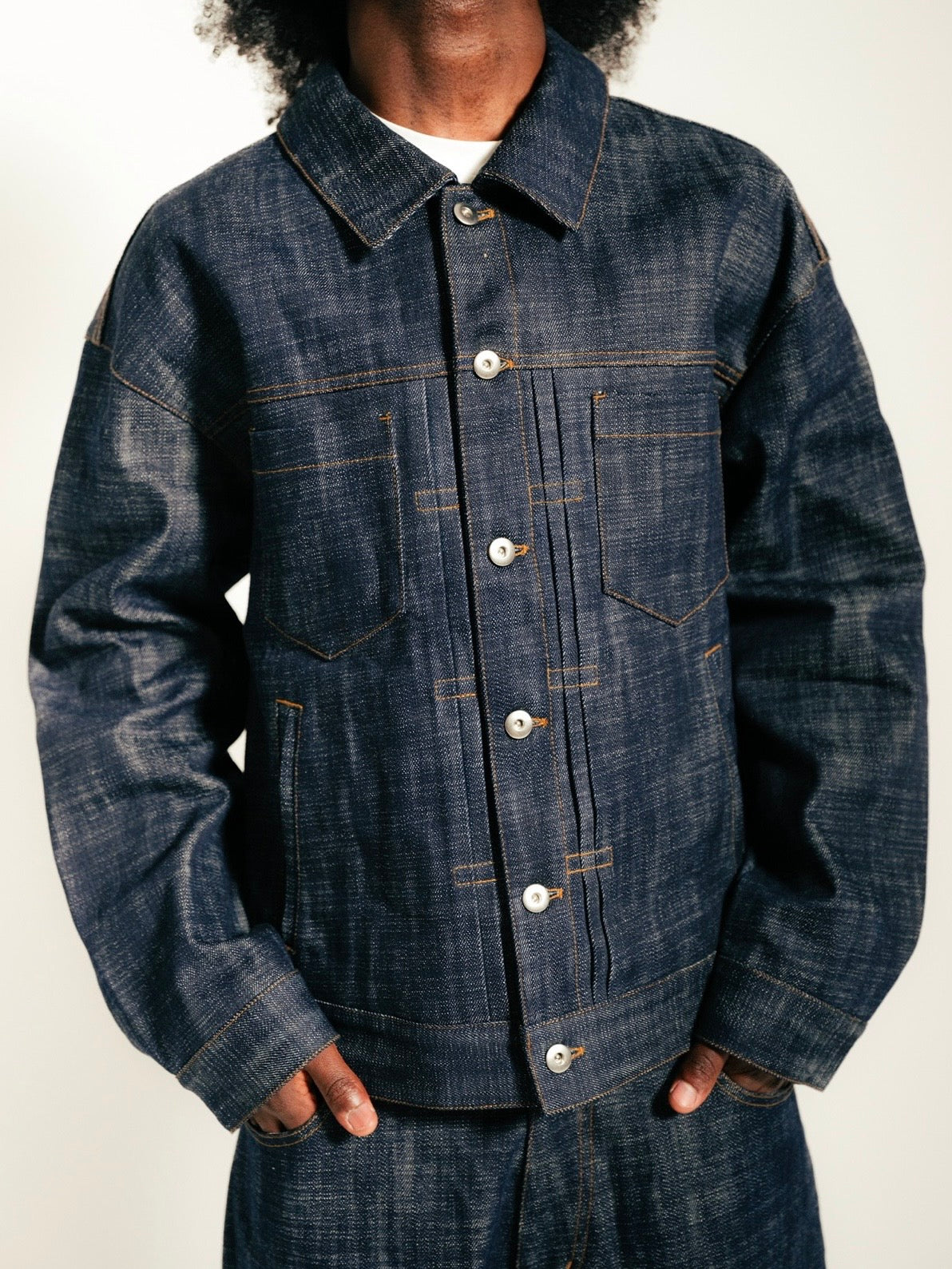 Slub Indigo Raw Selvedge Type II Denim Jacket