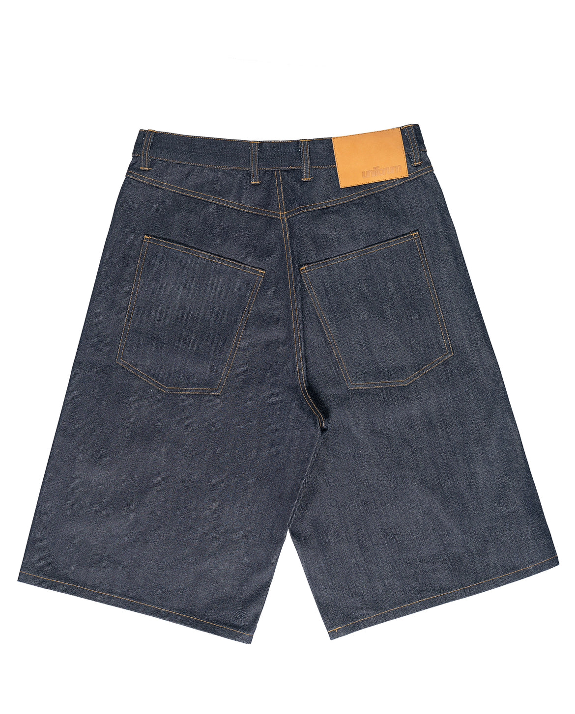 Indigo Raw Selvedge Baggy Jorts