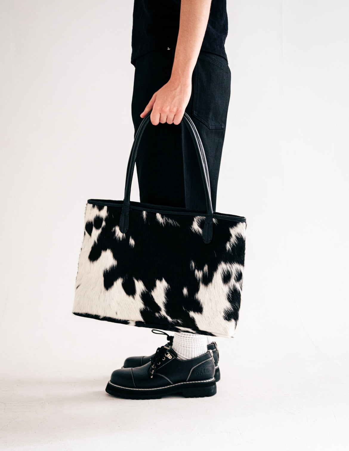 Authentic Cowhide Tote Bag
