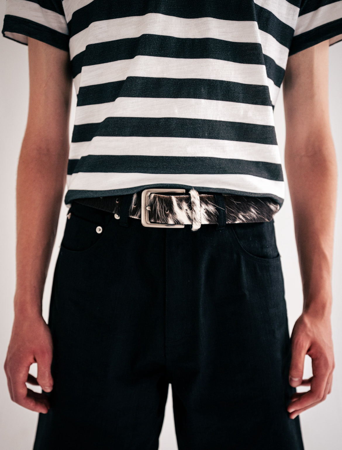 Authentic Cowhide Belt